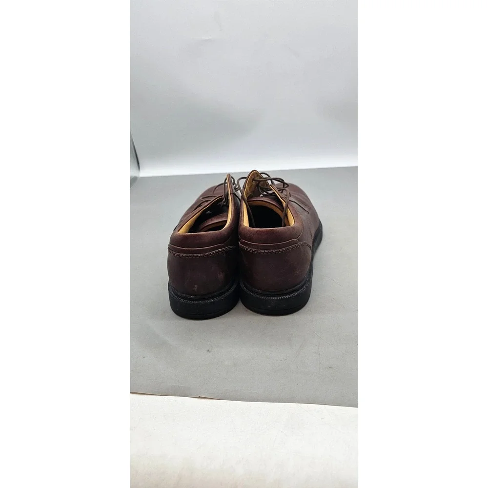 Timberland Mens 90081 Waterproof Leather Oxford Shoes Brown Size 13M